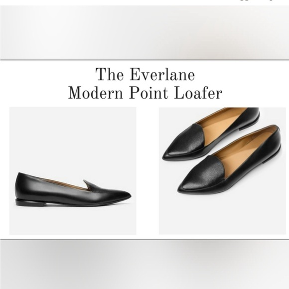 Everlane Modern point loafer size 8 in chestnut brown - Picture 5 of 13